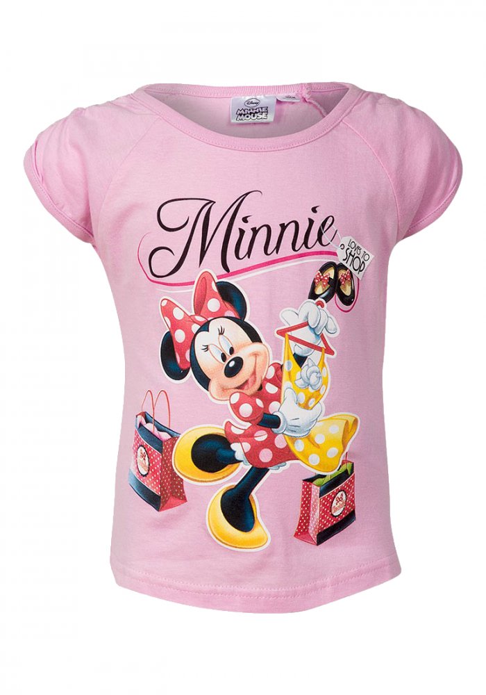Tricou Disney Minnie Mouse roz
